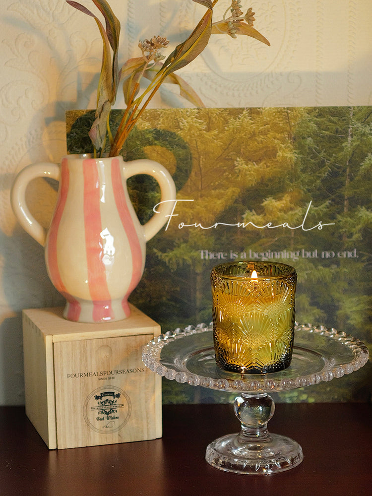 Pflaumentee-Kerze mit weichem Duft, 165 g, für den Innenbereich, Schlafzimmer, Aroma, kreatives Geschenk