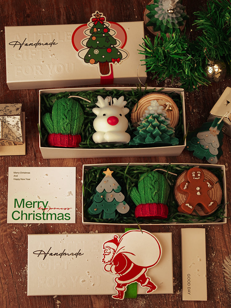 Festliche Weihnachtsbaum-Duftkerze für den Innen- und Feiertagsgebrauch