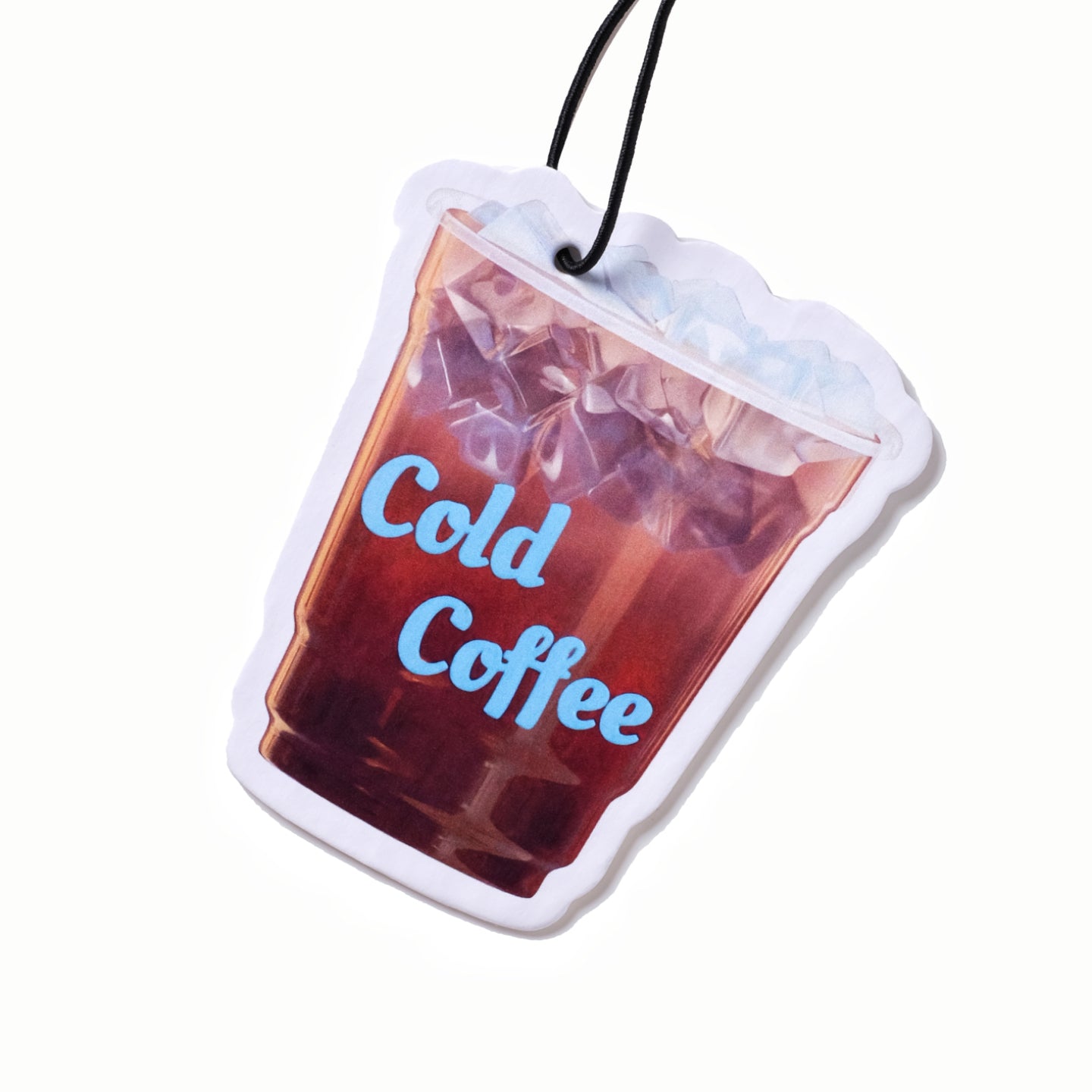 Kaffee-Erfrischungskarte zum Aufhängen im Auto, langanhaltende Premium-Aroma-Geruchskontrolle