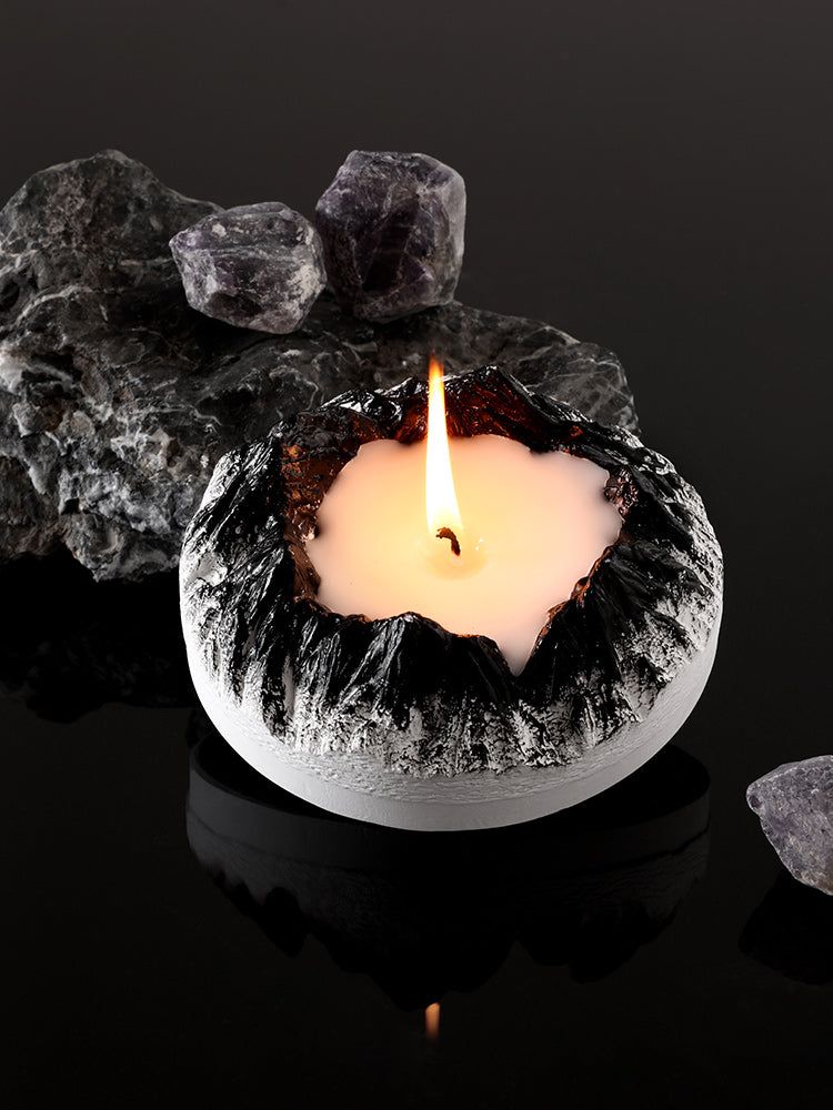 Kreative Duftkerze aus Vulkanstein für Schlafzimmer und Innenräume, langlebige Nischendekoration