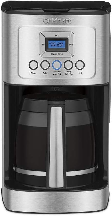 Cuisinart DCC-3200P1 Coffee Maker Fully Automatic with Brew Strength Control, 1-4 Cup Setting