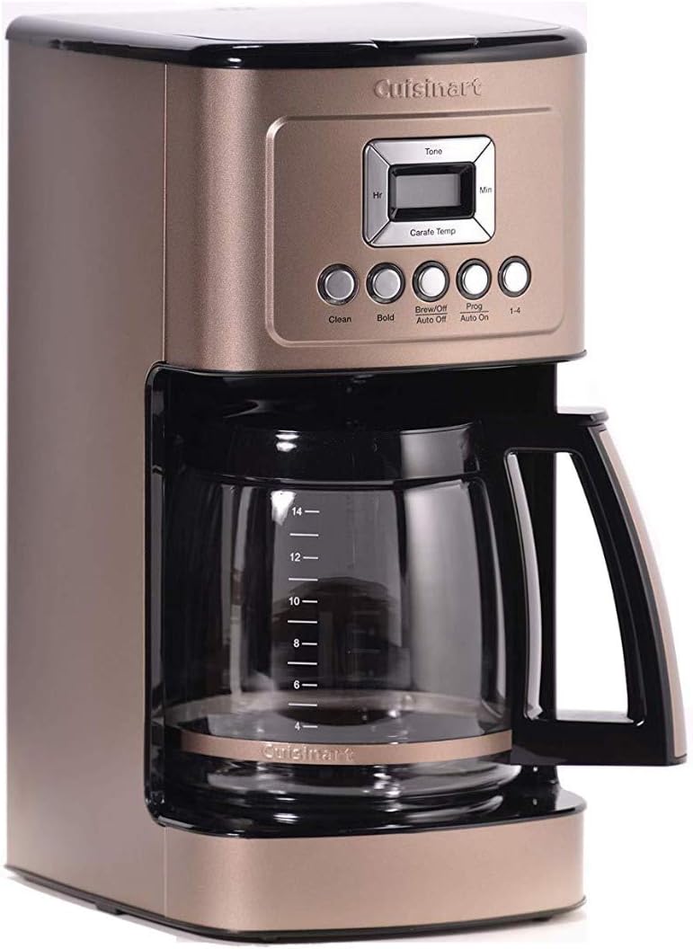 Cuisinart DCC-3200P1 Coffee Maker Fully Automatic with Brew Strength Control, 1-4 Cup Setting