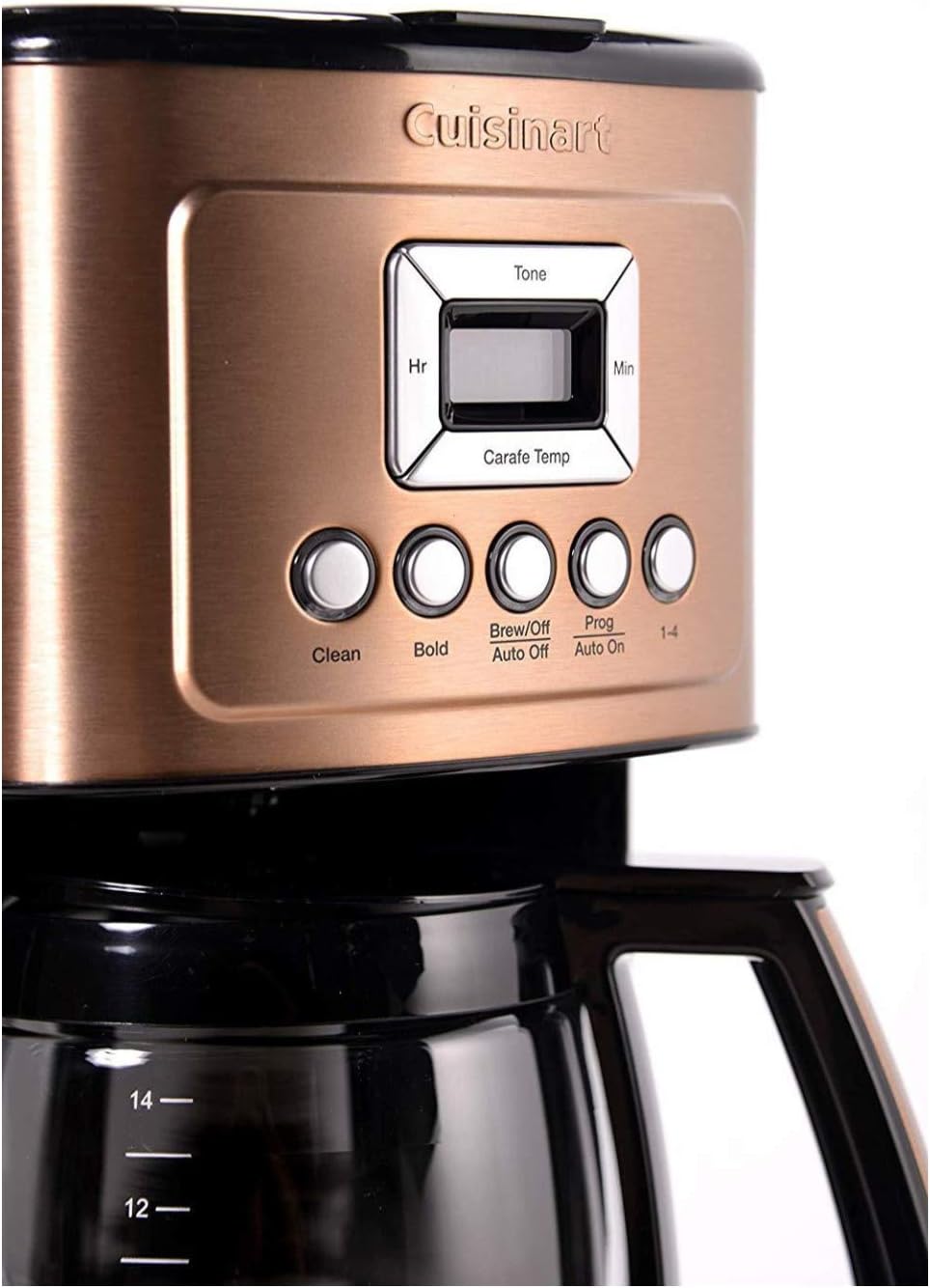 Cuisinart DCC-3200P1 Coffee Maker Fully Automatic with Brew Strength Control, 1-4 Cup Setting