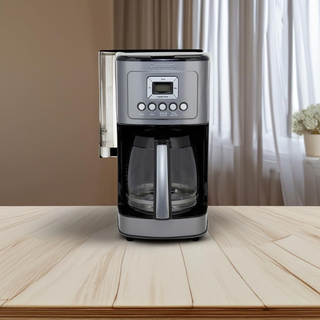 Cuisinart DCC-3200P1 Coffee Maker Fully Automatic with Brew Strength Control, 1-4 Cup Setting