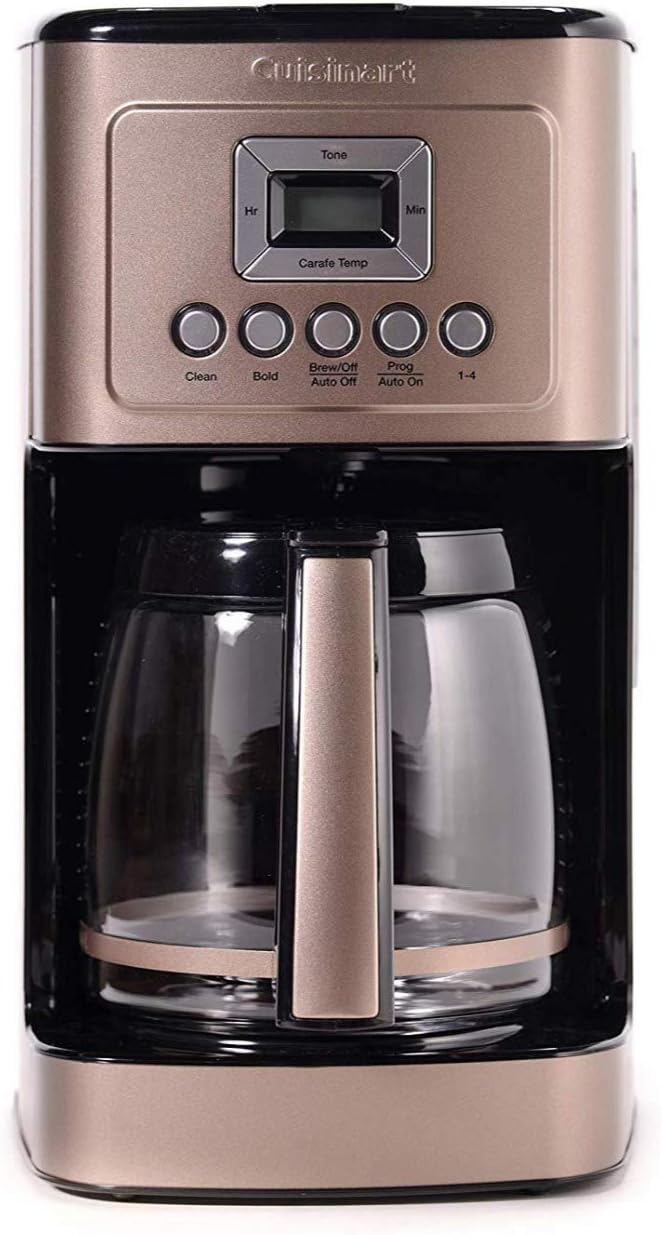 Cuisinart DCC-3200P1 Coffee Maker Fully Automatic with Brew Strength Control, 1-4 Cup Setting