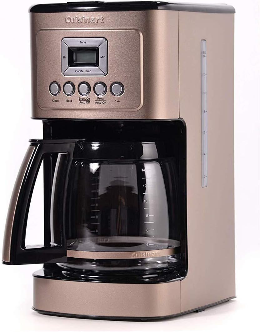 Cuisinart DCC-3200P1 Coffee Maker Fully Automatic with Brew Strength Control, 1-4 Cup Setting
