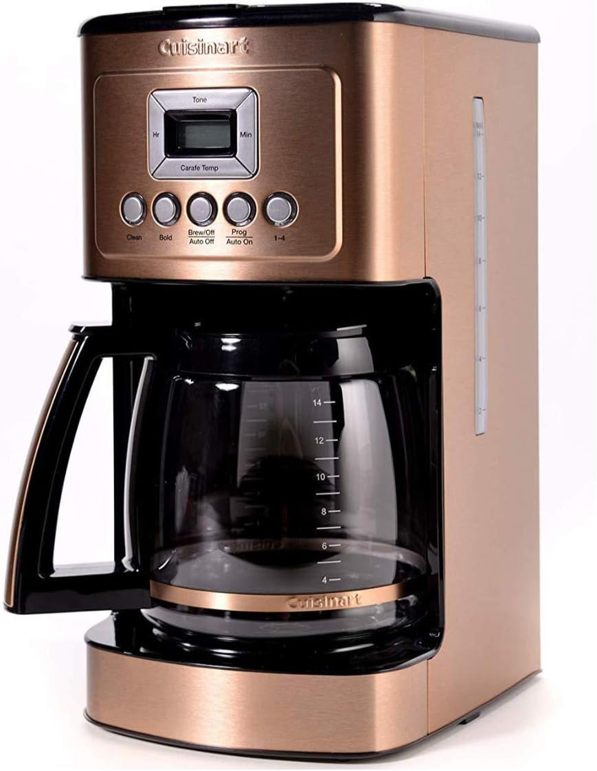 Cuisinart DCC-3200P1 Coffee Maker Fully Automatic with Brew Strength Control, 1-4 Cup Setting