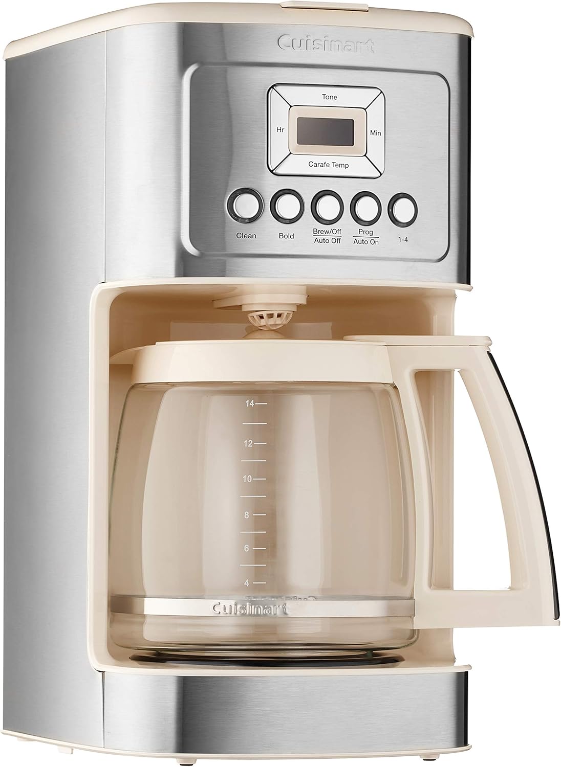 Cuisinart DCC-3200P1 Coffee Maker Fully Automatic with Brew Strength Control, 1-4 Cup Setting