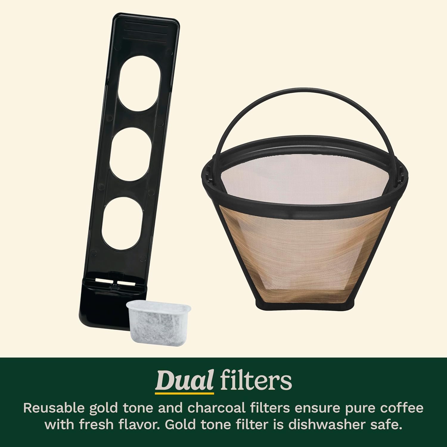 Cuisinart DCC-1200P1 Brew Central 12-Cup Programmable Coffeemaker Coffee Maker, Carafe, Brushed Chrome