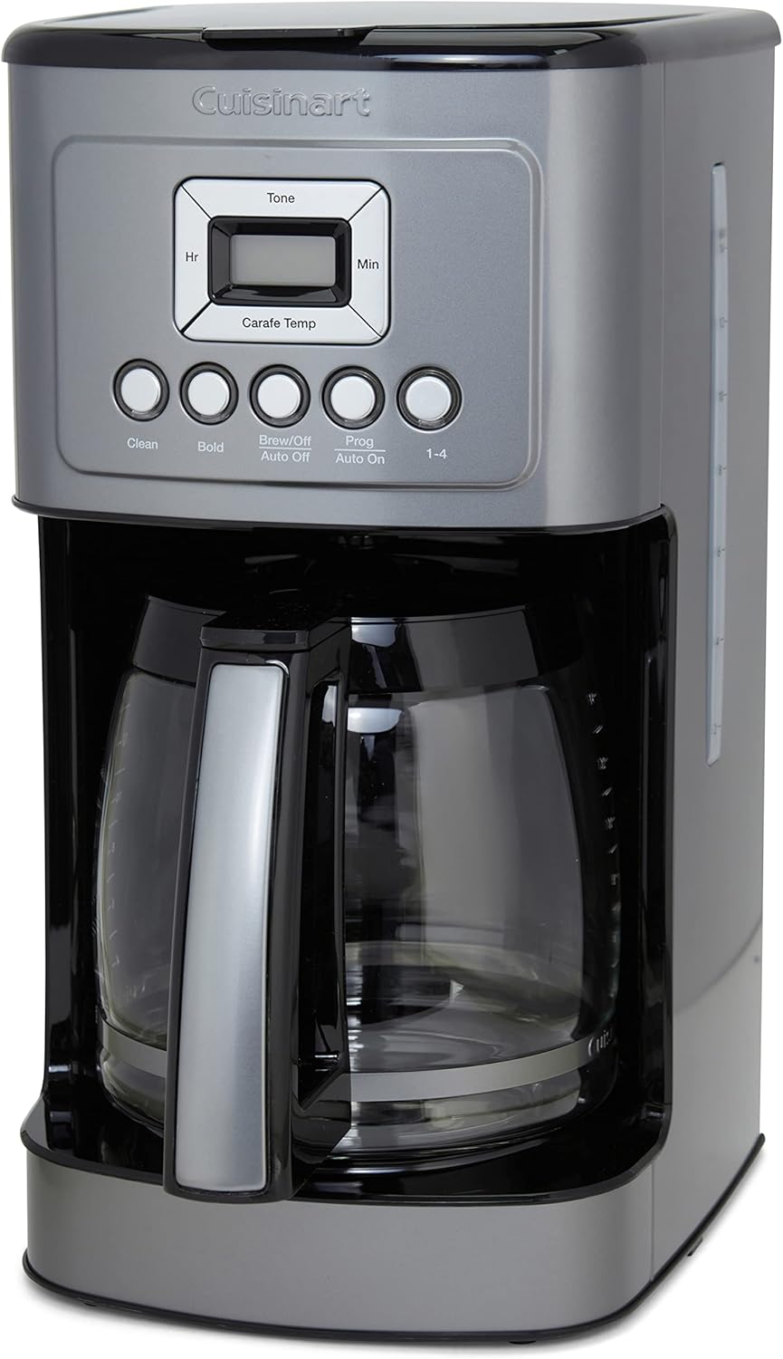 Cuisinart DCC-3200P1 Coffee Maker Fully Automatic with Brew Strength Control, 1-4 Cup Setting