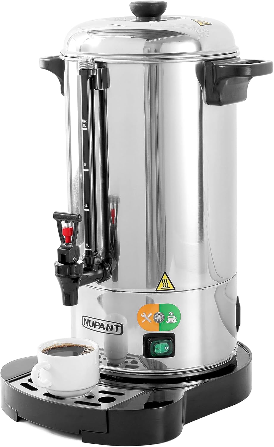 Commercial Coffee Urn 100 Cup 15L 304 Stainless Steel Large Coffee Maker