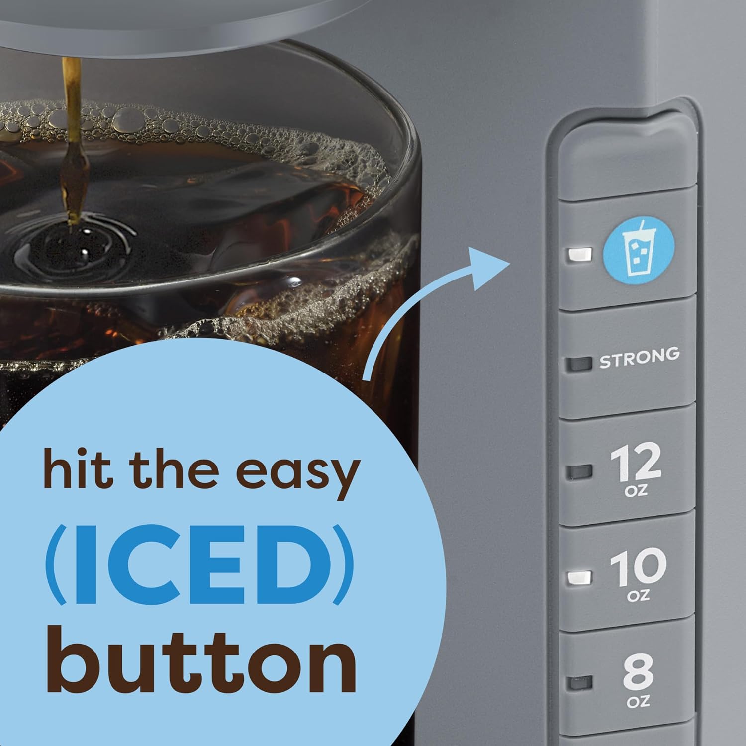 Keurig K-Iced Coffee Maker Single Serve K-Cup Pod