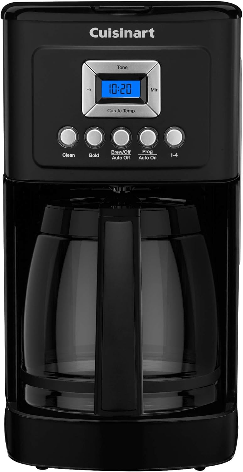 Cuisinart DCC-3200P1 Coffee Maker Fully Automatic with Brew Strength Control, 1-4 Cup Setting