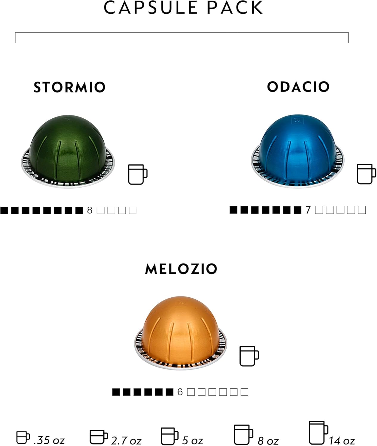 Nespresso De'Longhi Vertuo Coffee and Espresso Machine