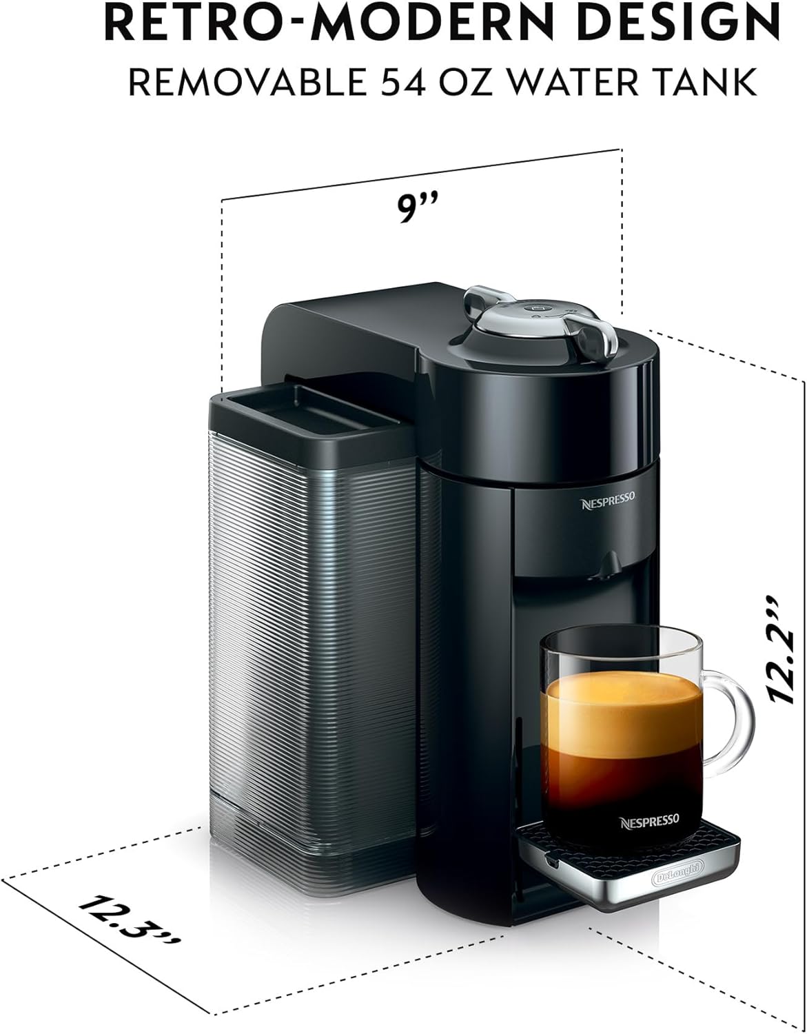 Nespresso De'Longhi Vertuo Coffee and Espresso Machine
