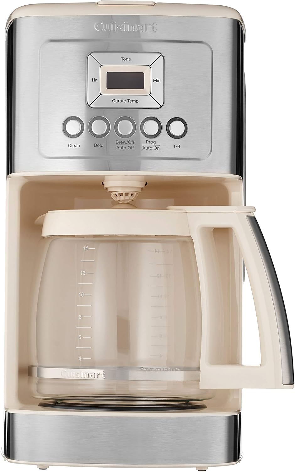 Cuisinart DCC-3200P1 Coffee Maker Fully Automatic with Brew Strength Control, 1-4 Cup Setting