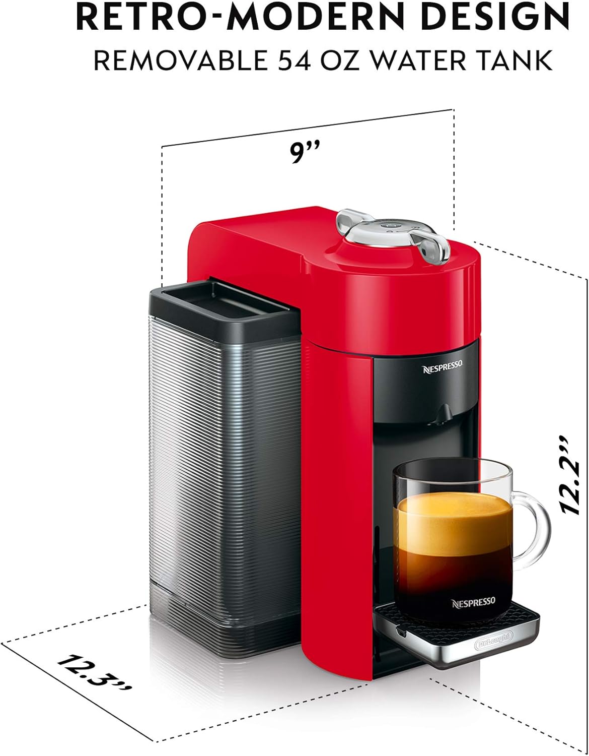 Nespresso De'Longhi Vertuo Coffee and Espresso Machine
