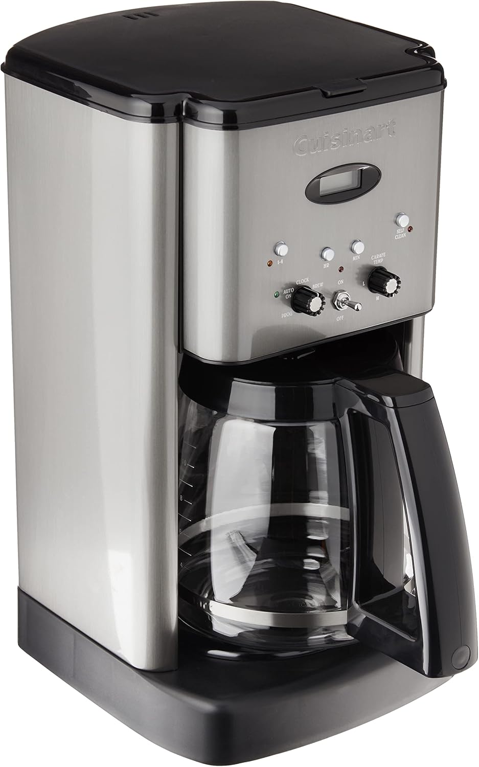 Cuisinart DCC-1200P1 Brew Central 12-Cup Programmable Coffeemaker Coffee Maker, Carafe, Brushed Chrome