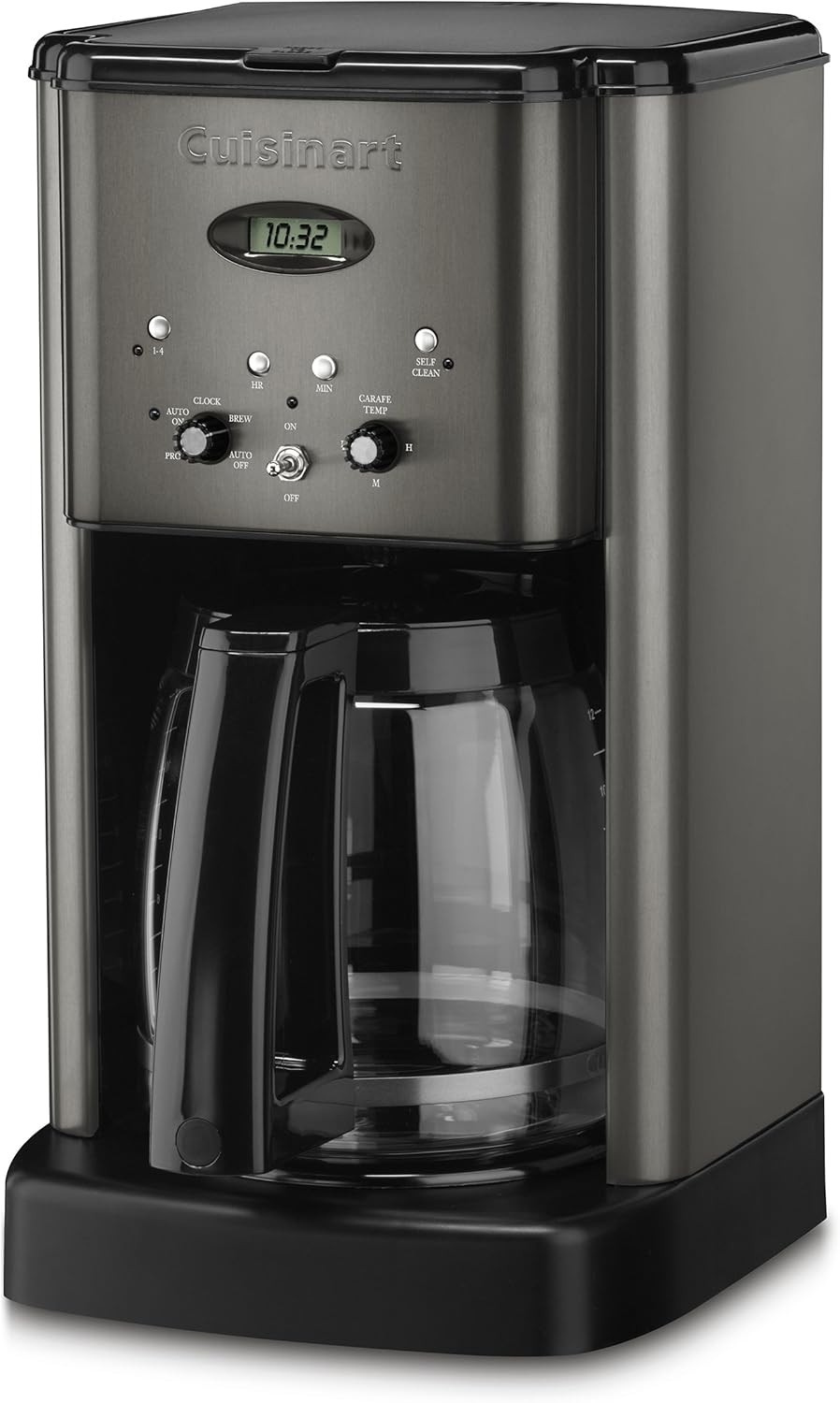 Cuisinart DCC-1200P1 Brew Central 12-Cup Programmable Coffeemaker Coffee Maker, Carafe, Brushed Chrome